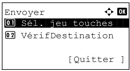 KYOCERA KM 1500 & KM-1500,MV - Sél. jeu touches - 2