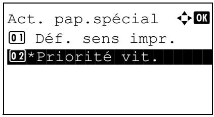 KYOCERA KM 1500 & KM-1500,MV - Action pour papier spécial - 15