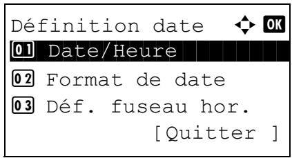 KYOCERA KM 1500 & KM-1500,MV - Fuseau hora - 4