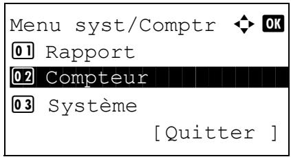 KYOCERA KM 1500 & KM-1500,MV - Consultation du compteur - 2