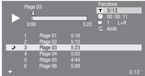 SHARP BD-HP90S,MV - Marche à suivre dans le menu « Fonctions » - 1