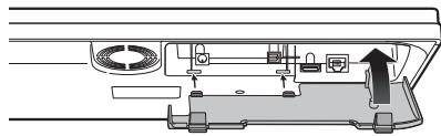 SHARP BD-HP90S,MV - Retrait et remise en place du cache-bornes - 6