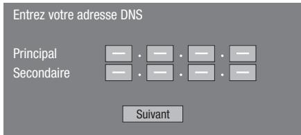 SHARP BD-HP90S,MV - Tapez votre adresse DNS. - 1