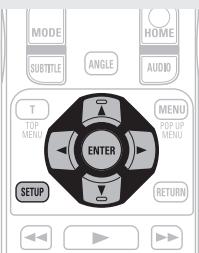 DENON DBT 1713UD & DBT1713,MV - Appuyez sur △▽ ◁ ▷ pour sélectionner le menu à activer ou à utiliser. - 1