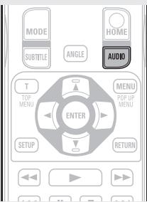 DENON DBT 1713UD & DBT1713,MV - Appuyez sur AUDIO pendant la lecture. - 2