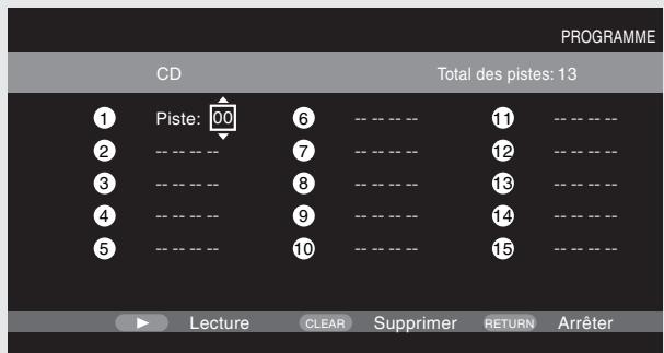 DENON 2500BT & DVD-2500BT,MV - Lecture dans votre ordre préféré (programme) - 2