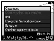 NIKON D500,MV - Utilisation de l'écran tactile - 3