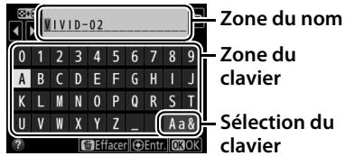 NIKON D500,MV - Donnez un nom au picture control. - 1