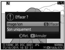 NIKON D500,MV - Suppression des annotations vocales - 1