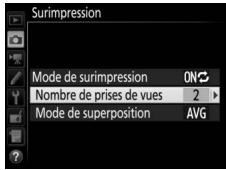 NIKON D500,MV - Choisissez le nombre de prises de vues. - 1