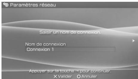 SONY PS3,MV - Création d'une nouvelle connexion réseau - 1