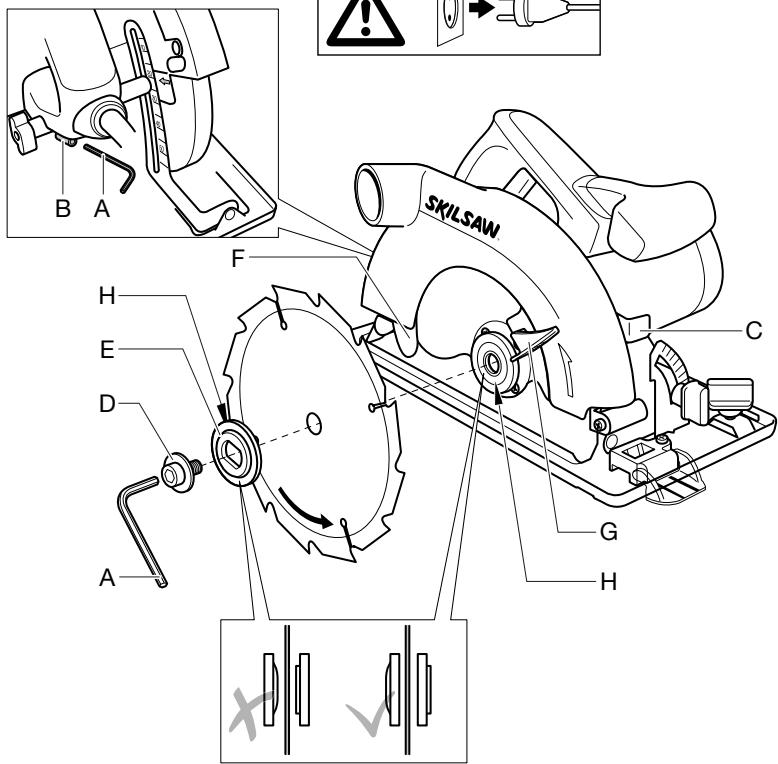 SKIL SAW 5266 - 5255 - 11