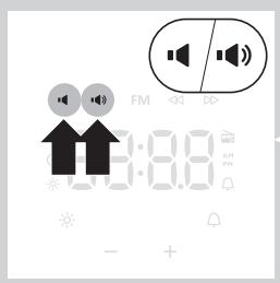 PHILIPS HF3330,MV - Rádio/volume (apenas HF3505) - 4