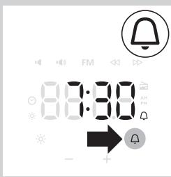 PHILIPS HF3330,MV - Den Wecker einstellen - 3