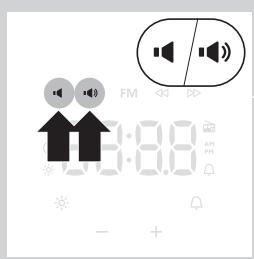 PHILIPS HF3330,MV - Radio/volume (HF3505 only) - 4