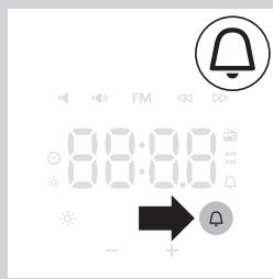 PHILIPS HF3330,MV - Impostazione della sveglia - 1