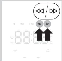 PHILIPS HF3330,MV - Radio/volume (HF3505 only) - 3