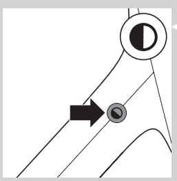 PHILIPS HF3330,MV - Impostazione della luminosità del display - 1