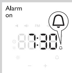 PHILIPS HF3330,MV - Setting the alarm - 4