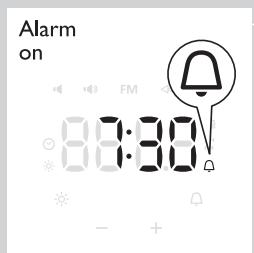 PHILIPS HF3330,MV - Configuración de la alarma - 4