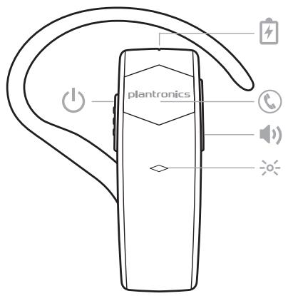 PLANTRONICS EXPLORER 80  -  EXPLORER 80 E - Fonctions de base - 1