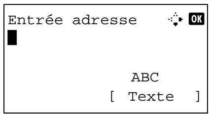 KYOCERA KM 1635 & KM-1635,MV - Saisie d'adresse e-mail - 2