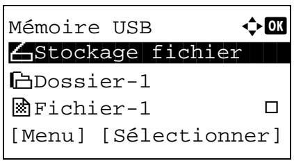 KYOCERA KM 1635 & KM-1635,MV - Retrait de la mémoire USB - 2
