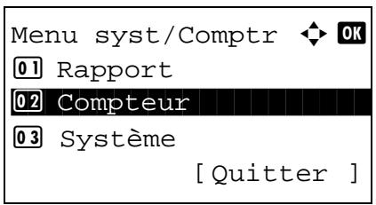 KYOCERA KM 1635 & KM-1635,MV - Consultation du compteur - 2