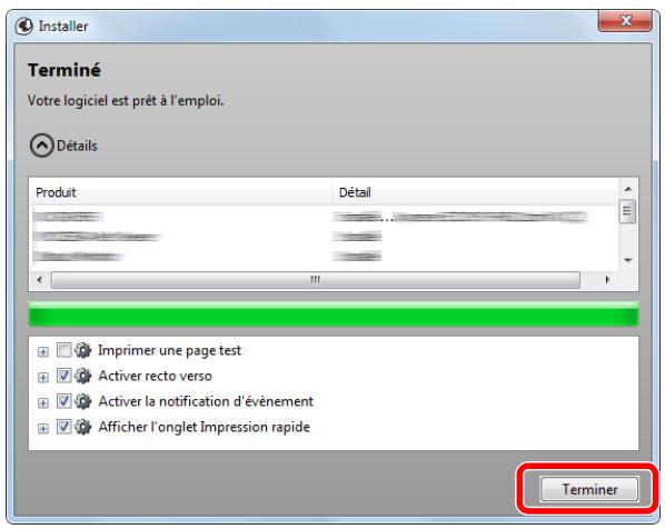 KYOCERA KM 1635 & KM-1635,MV - Cliquer sur Installer. - 1