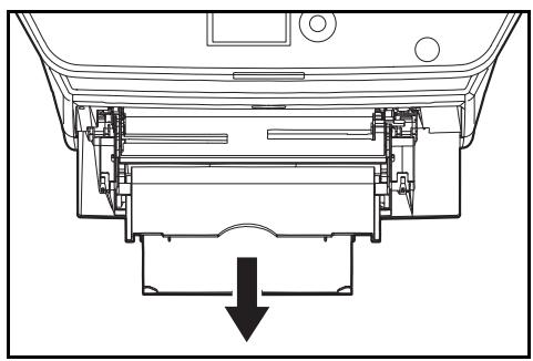 KYOCERA KM 1635 & KM-1635,MV - Chargement du papier dans le bac MF - 3