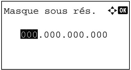 KYOCERA KM 1635 & KM-1635,MV - Configuration TCP/IP (IPv4) - 16