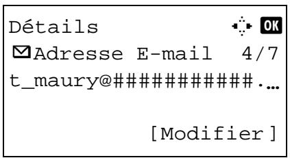 KYOCERA KM 1635 & KM-1635,MV - Saisie d'adresse e-mail - 1