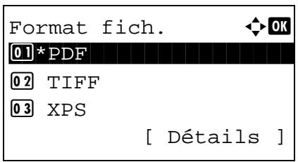KYOCERA KM 1635 & KM-1635,MV - Format de fichier - 2