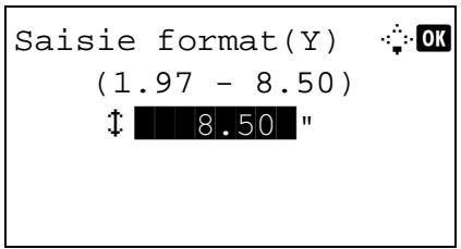 KYOCERA KM 1635 & KM-1635,MV - Format d'original personnalisé - 4