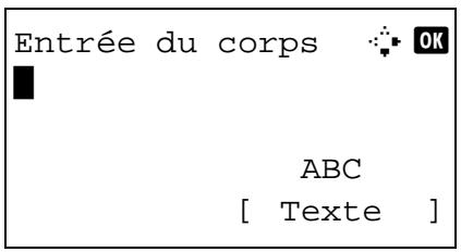 KYOCERA KM 1635 & KM-1635,MV - Saisie de l'objet et du corps - 3