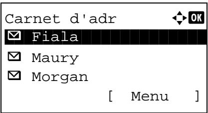 Carnet d'adr ✓ Fiala ✓ Maury ✓ Morgan [ Menu ]