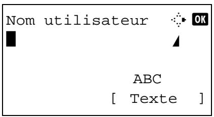 Nom utilisateur ABC [ Texte ]