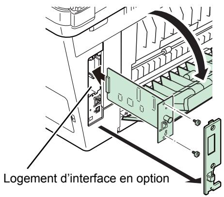 Logement d'interface en option