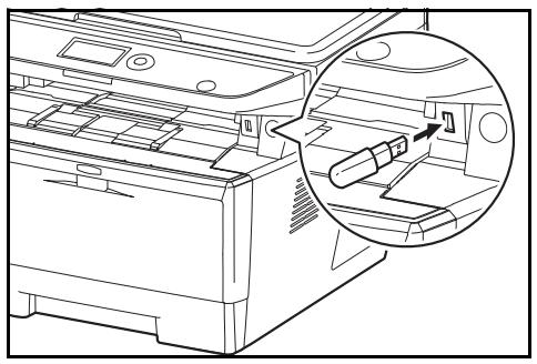Mémoire USB Stockage fichier Dossier-1 Fichier-1 [Menu] [Sélectionner]