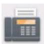 Diagram showing printer setup with a printer and its corresponding screen displaying 'Takcass' and other media icons.