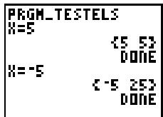 TEXAS INSTRUMENTS TI 83 & TI-83,MV - Contrôle du déroulement du programme - 4