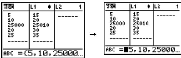 TEXAS INSTRUMENTS TI-89 TITANIUM & TI-89 TITANIUM,MV - Contexte de modification des termes - 2