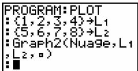 TEXAS INSTRUMENTS TI-89 TITANIUM & TI-89 TITANIUM,MV - Parcours d'un graphe statistique - 6