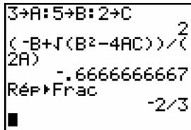 TEXAS INSTRUMENTS TI-89 TITANIUM & TI-89 TITANIUM,MV - Quitter un menu sans choisir d'option - 13