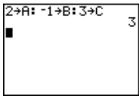 TEXAS INSTRUMENTS 82 ADVANCED - Quitter un menu sans choisir d'option - 17