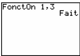 TEXAS INSTRUMENTS 82 ADVANCED - Sélectionner les fonctions à partir de l'écran initial ou d'un programme - 1
