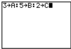 TEXAS INSTRUMENTS 82 ADVANCED - Quitter un menu sans choisir d'option - 7