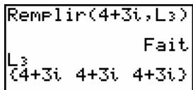 TEXAS INSTRUMENTS 82 ADVANCED - Redimensionner une liste avec dim( - 4