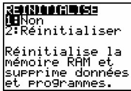 TEXAS INSTRUMENTS 82 ADVANCED - Quitter un menu sans choisir d'option - 6