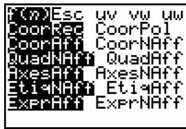 TEXAS INSTRUMENTS 82 ADVANCED - Contenu du chapitre - 2